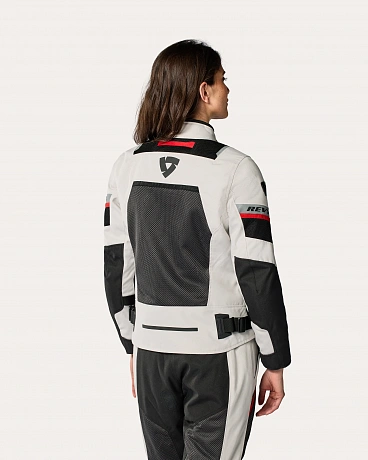 Мотокуртка Revit Tornado 4 H2O Ladies Silver-Black в магазине мотоэкипировки RevMoto