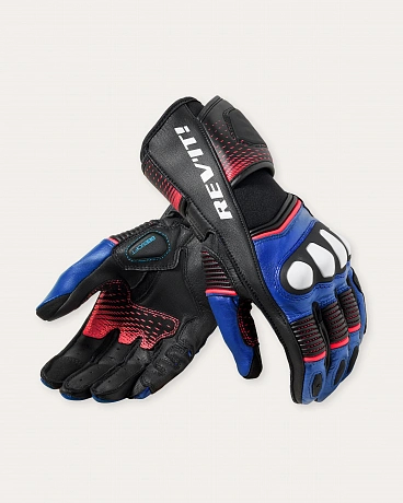 Перчатки Xena 4 Ladies Black-Blue в магазине мотоэкипировки RevMoto