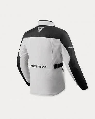 Мотокуртка Revit Convergent H2O Silver/Black в магазине мотоэкипировки RevMoto