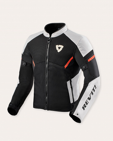 Мотокуртка GT-R Air 3 White-Neon Red в магазине мотоэкипировки RevMoto