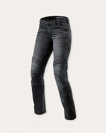 Мотоджинсы женские Moto Black в магазине мотоэкипировки RevMoto
