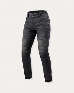 Мотоджинсы женские Moto 2 Slim Dark Black Stone