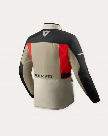 Мотокуртка Revit Convergent H2O Sand-Red в магазине мотоэкипировки RevMoto