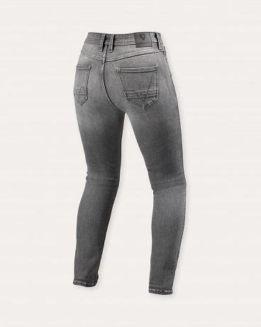 Мотоджинсы женские Shelby 3 Skinny Medium Grey Used в магазине мотоэкипировки RevMoto