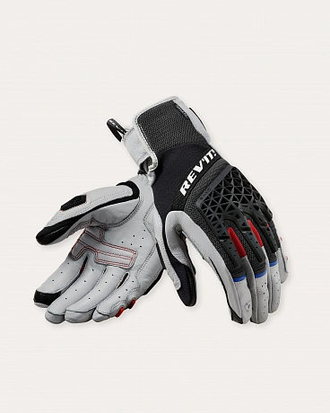 Перчатки Sand 4 Ladies Light Grey-Black в магазине мотоэкипировки RevMoto