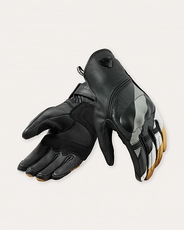 Перчатки Redhill Ladies Black-Ocher Yellow в магазине мотоэкипировки RevMoto