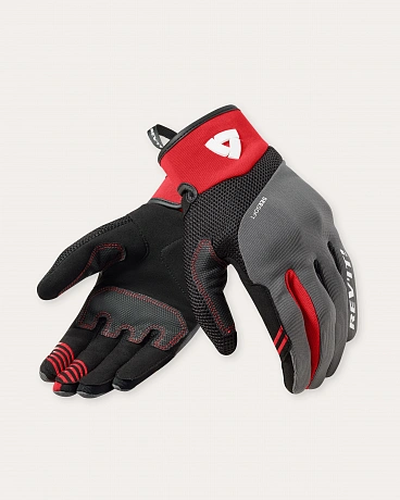 Перчатки женские Revit Endo Ladies Grey-Red в магазине мотоэкипировки RevMoto