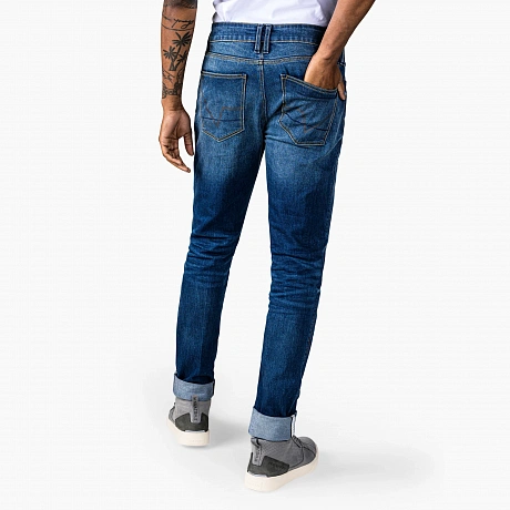 Мотоджинсы Carlin SK Medium Blue в магазине мотоэкипировки RevMoto