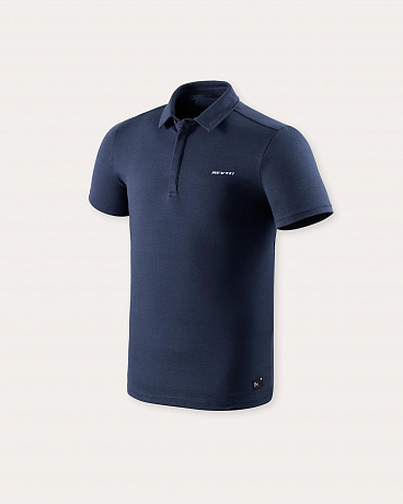 Polo Wyatt  Dark Blue в магазине мотоэкипировки RevMoto