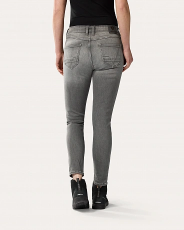 Мотоджинсы женские Shelby 3 Skinny Medium Grey Used в магазине мотоэкипировки RevMoto