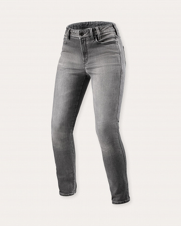 Мотоджинсы женские Shelby 3 Skinny Medium Grey Used в магазине мотоэкипировки RevMoto
