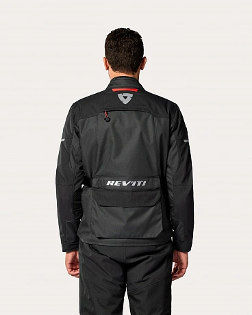 Мотокуртка Revit Outback 5 H2O Black в магазине мотоэкипировки RevMoto