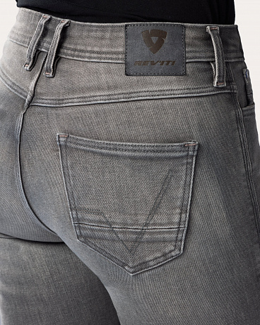 Мотоджинсы женские Shelby 3 Skinny Medium Grey Used в магазине мотоэкипировки RevMoto