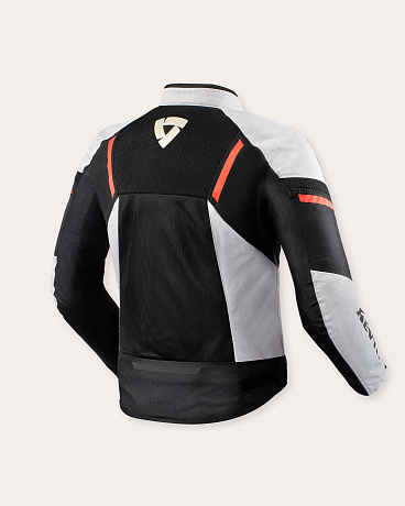 Мотокуртка GT-R Air 3 White-Neon Red в магазине мотоэкипировки RevMoto